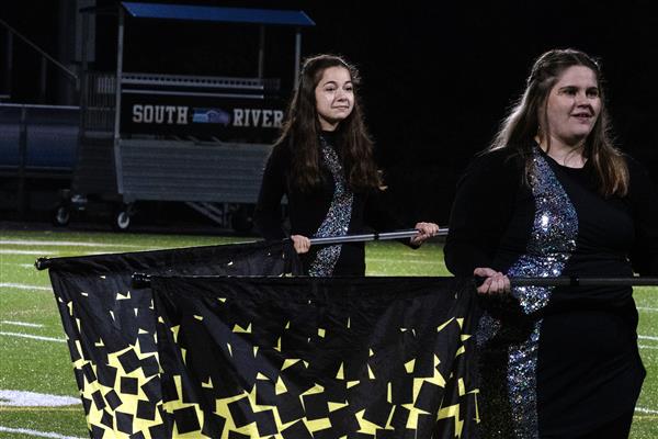 Northeast High School Marching Band Performing